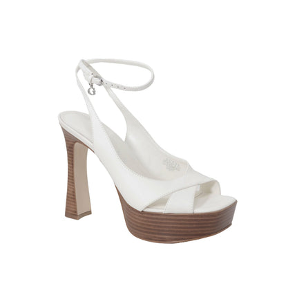 Guess Beige Other Fibres Platform Sandals