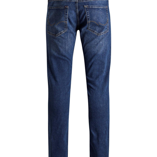 Jack & Jones Blue Cotton Slim Fit Jeans