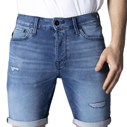 Jack & Jones Blue Denim Shorts