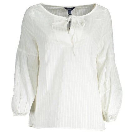 Gant White Cotton Blouse
