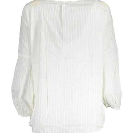 Gant White Cotton Blouse