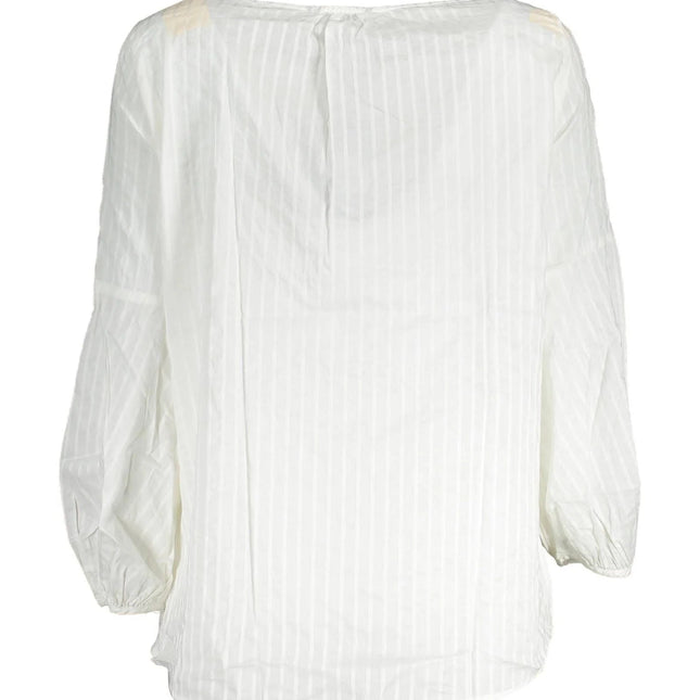 Gant White Cotton Blouse