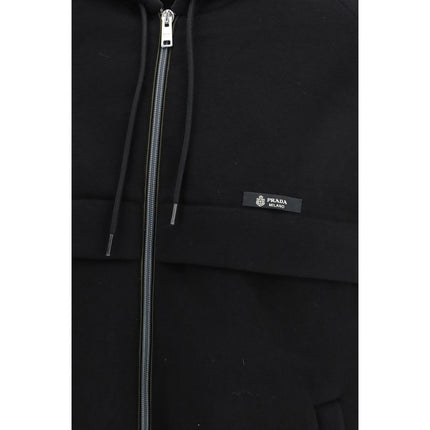 Prada Black Polyester Shell Jacket
