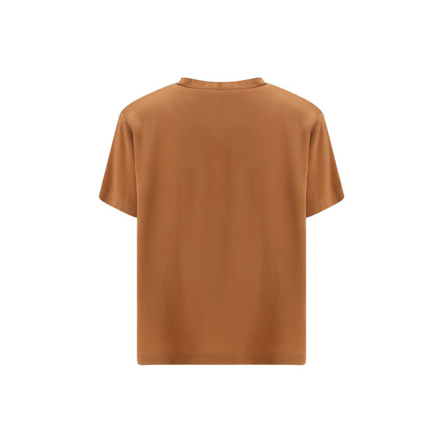 Fabiana Filippi Beige Viscose T-Shirt