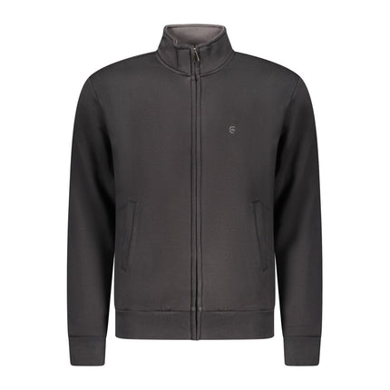 Coveri Moving Black Cotton Men Sweatshirt