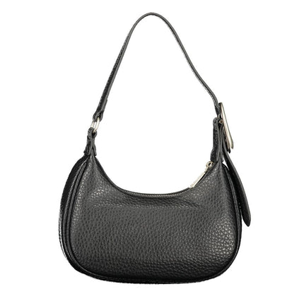 Mario Valentino Black Polyurethane Women's Bag