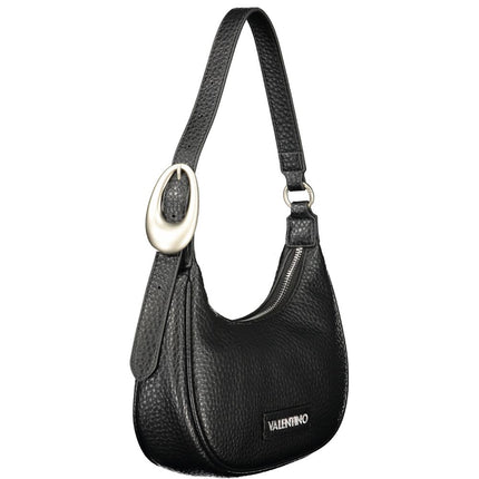 Mario Valentino Black Polyurethane Women's Bag