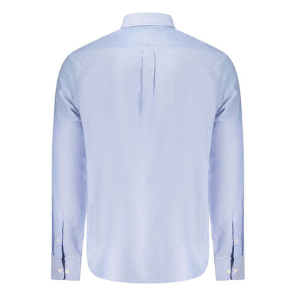 Norway 1963 Azzurro Cotton Men Shirt