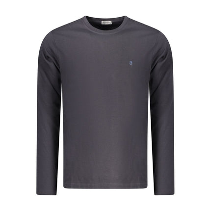 Coveri Moving Blue Cotton Men T-Shirt