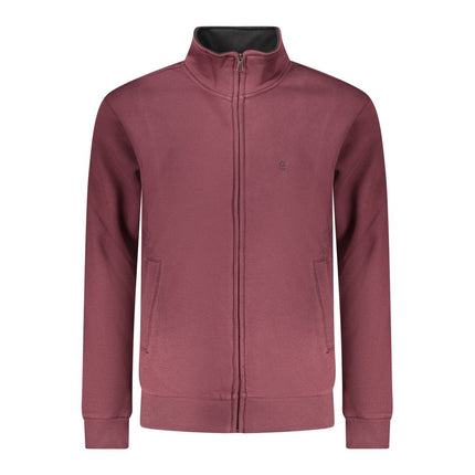 Coveri Moving Rosso Cotton Men's Sweatshirt