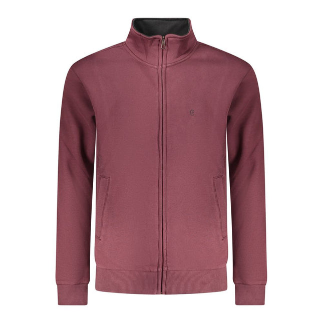 Coveri Moving Rosso Cotton Men's Sweatshirt