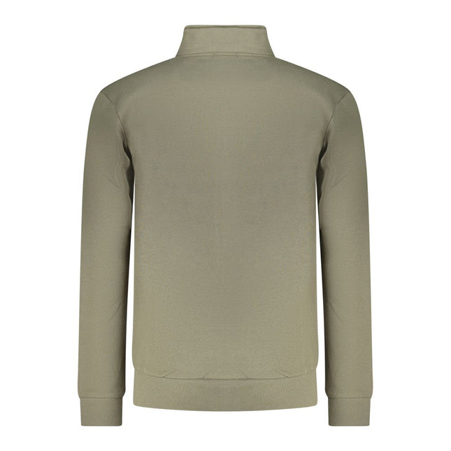 Coveri Moving Verde Cotton Men Sweatshirt