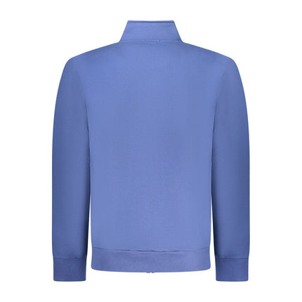 Coveri Moving Blu Cotton Men Sweatshirt