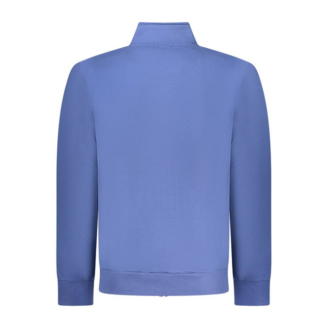 Coveri Moving Blu Cotton Men Sweatshirt