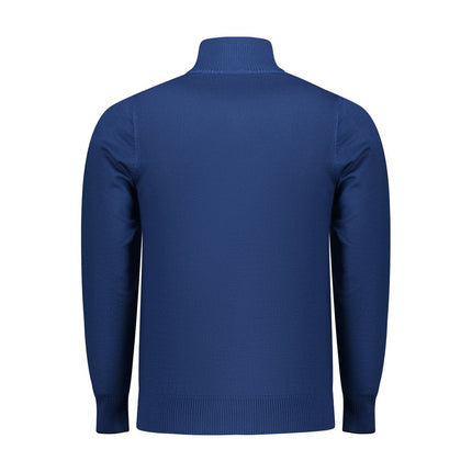 Coveri Moving Blue Viscose Men Sweater