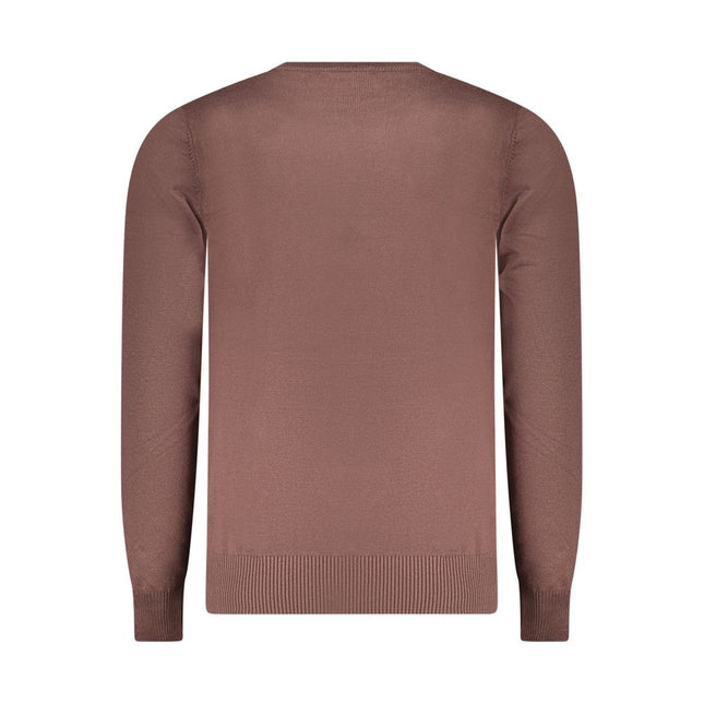Coveri Moving Marrone Viscosa Mens Sweater