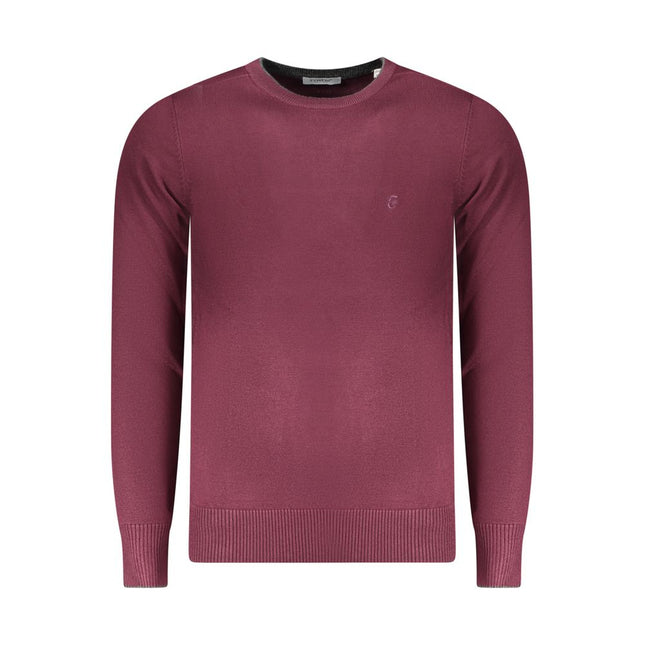 Coveri Moving Rosso Viscosa Men's Sweater