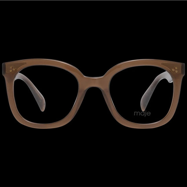 Maje Brown Plastic Glasses (Frames)