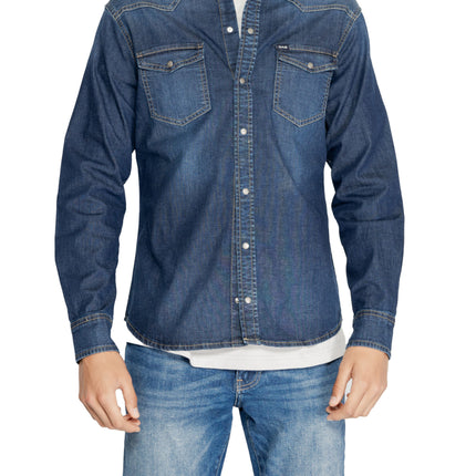 Gas Blue Denim Shirt