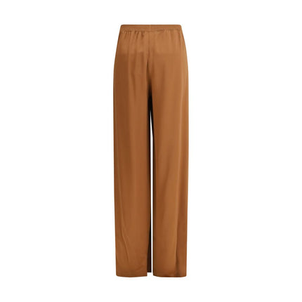 Fabiana Filippi Brown Viscose Casual Pants
