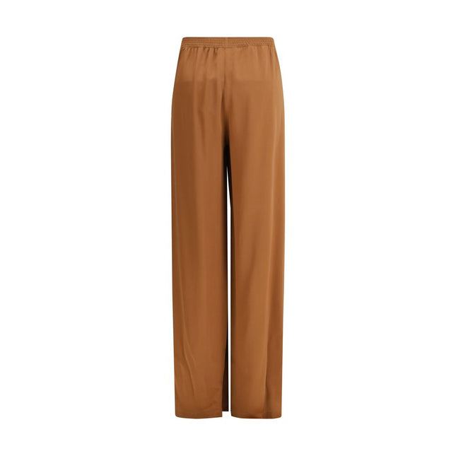 Fabiana Filippi Brown Viscose Casual Pants