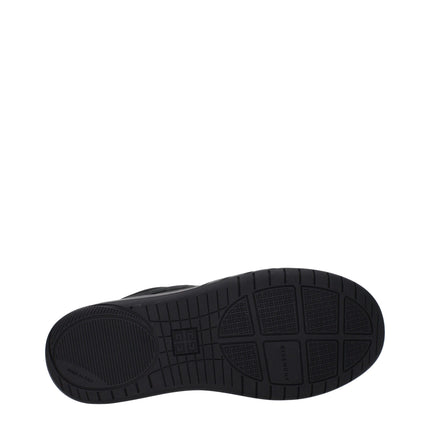 Givenchy Black Fabric Low Top Sneakers
