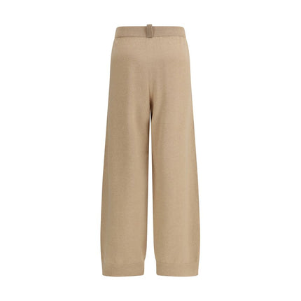 Fabiana Filippi Beige Wool Oves Aries Casual Pants
