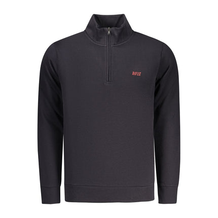 Rifle Blue Cotton Men Sweatshirt
