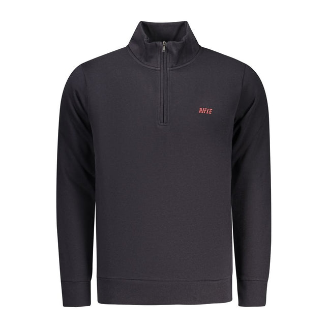 Rifle Blue Cotton Men Sweatshirt