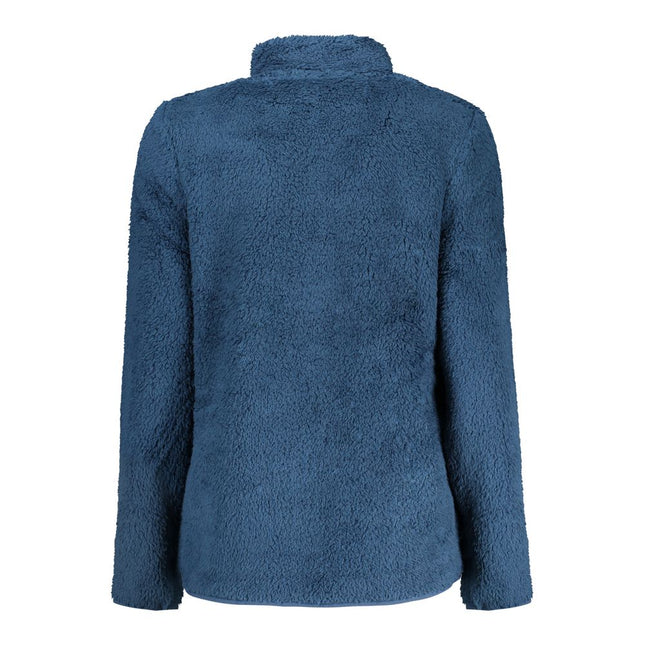 Laura Biagiotti Blu Polyester Women Sweatshirt Laura Biagiotti