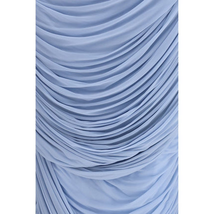 Magda Butrym Blue Copper Midi Skirt