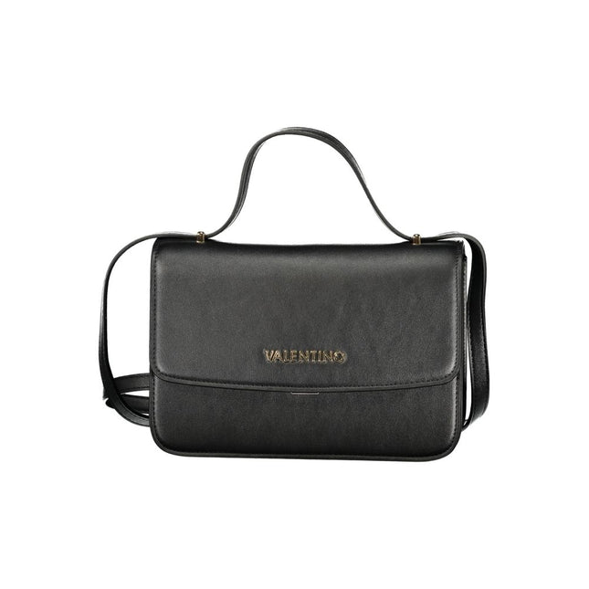Mario Valentino Black Polyurethane Women's Bag