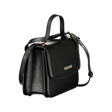 Mario Valentino Black Polyurethane Women's Bag