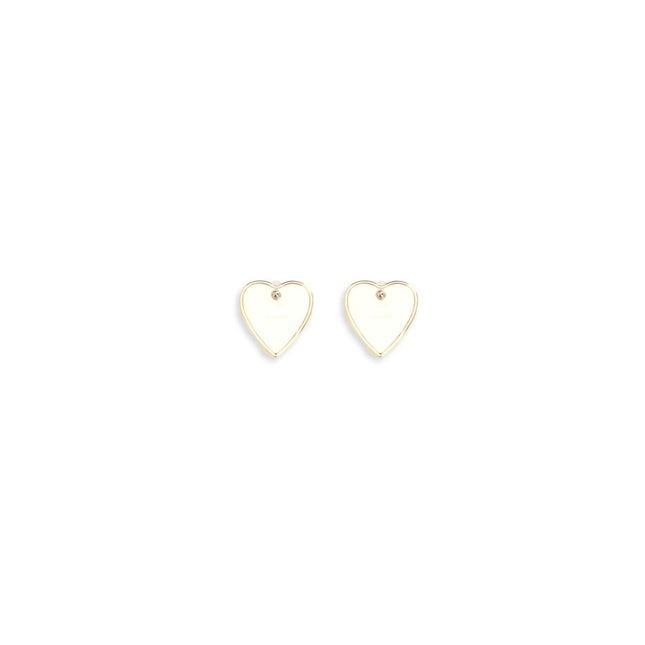 Self-Portrait Gold Brass Earrings