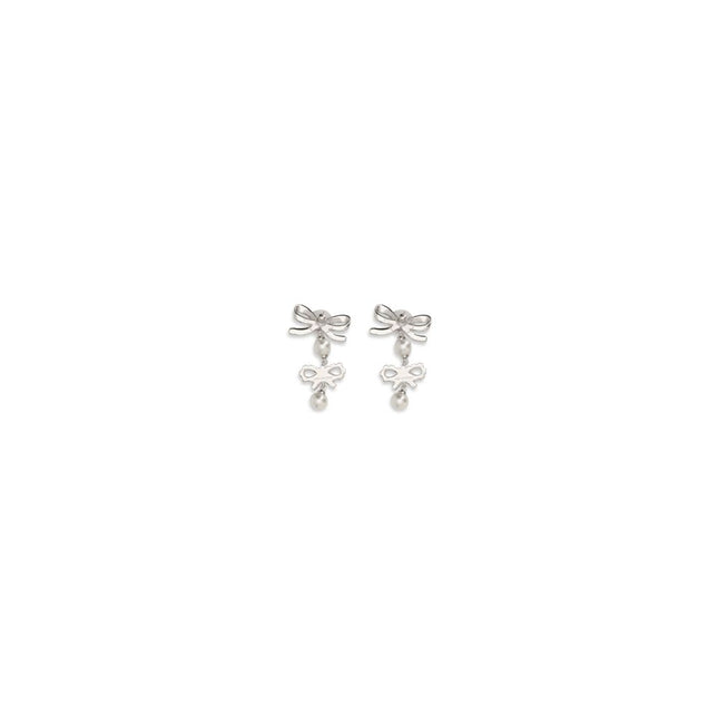Self-Portrait Silver Brass Earrings