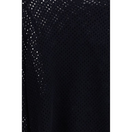 Allude Blue Wool Sweatshirt
