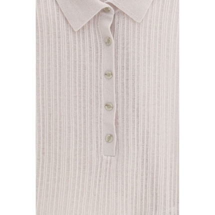 Allude Beige Cashmere Sweatshirt