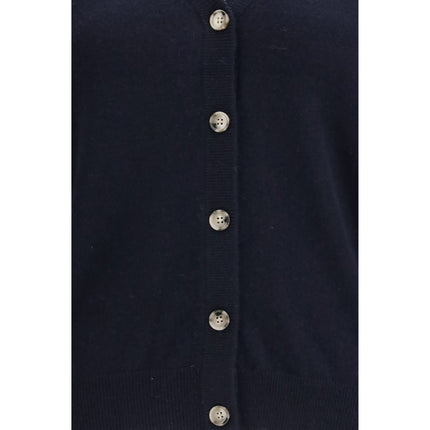 Allude Blue Cashmere Cardigan