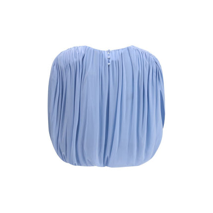 Magda Butrym Blue Copper Blouse