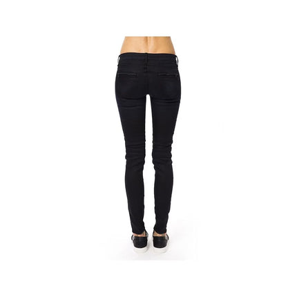 Gas Blue Cotton Skinny Pants