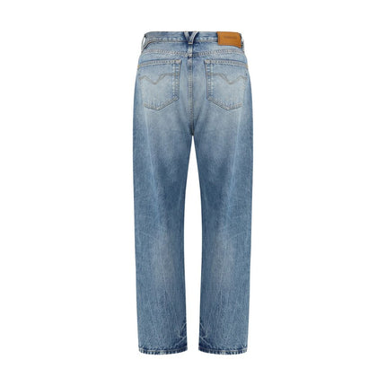 Versace Blue Cotton Jeans Denim