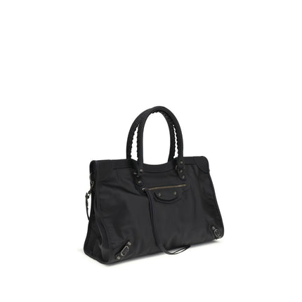 Balenciaga Black Polyamide Handbag