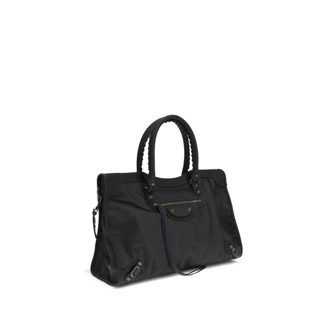 Balenciaga Black Polyamide Handbag
