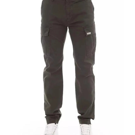 Baldinini Trend Army Cotton Cargo Pants