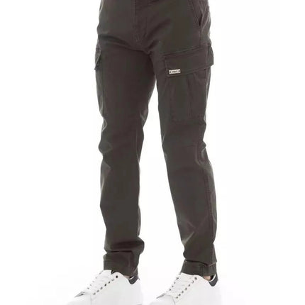 Baldinini Trend Army Cotton Cargo Pants