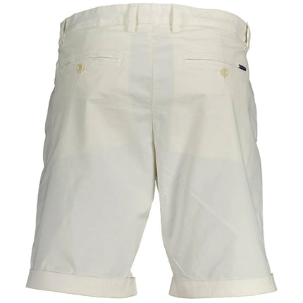 Gant White Cotton Bermuda Shorts