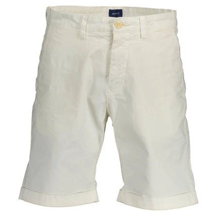 Gant White Cotton Bermuda Shorts