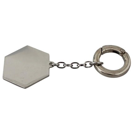 Ferre Blue Metal Keychain