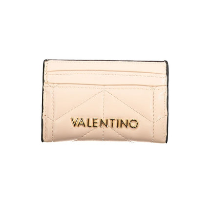 Mario Valentino Rosa Polyurethane Women's Wallet