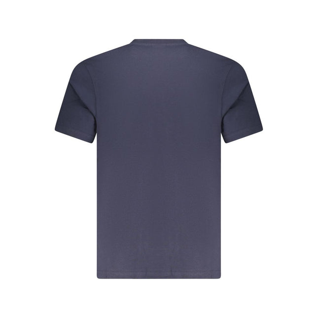 North Sails Blue Cotton Men T-Shirt